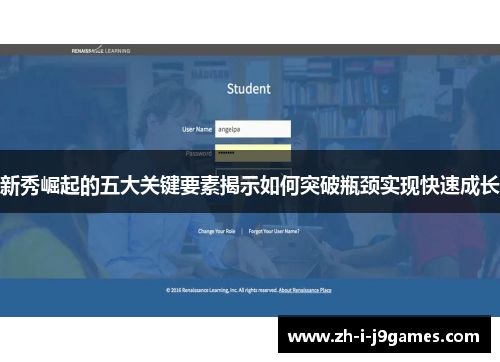 新秀崛起的五大关键要素揭示如何突破瓶颈实现快速成长